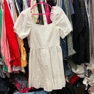 Gianni Bini White Mini Dress